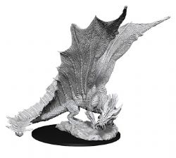D&D NOLZUR'S MARVELOUS MINIATURES UNPAINTED -  YOUNG GOLD DRAGON -  RPG MINIATURE UNPAINTED DUNGEONS & DRAGONS