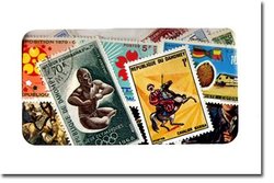 DAHOMEY -  100 ASSORTED STAMPS - DAHOMEY