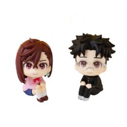 DANDADAN -  MOMO & OKARUN FIGURE SET -  LOOK UP SERIES