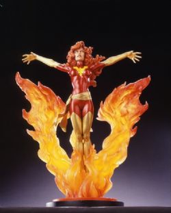 DARK PHOENIX -  DARK PHOENIX PAINTED STATUE - LIMITED EDITION (748/4000) - USED (BROKEN BELT ; FIXABLE)