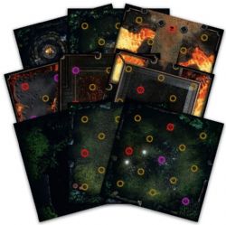 DARK SOULS : THE BOARD GAME -  EXPANSION - DARKROOT BASIN AND IRON KEEP TILE SET (ENGLISH)