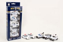 DARON -  NYPD 5 PIECE VEHICLE GIFT SET