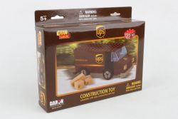 DARON -  UPS PACKAGE CAR CONSTRUCTION TOY (122 PIECES)