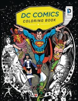 DC COMICS -  COLORING BOOK