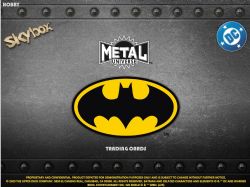 DC COMICS -  UPPER DECK SKYBOX METAL UNIVERSE BATMAN - HOBBY (P12/B12)
