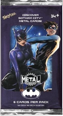 DC COMICS -  UPPER DECK SKYBOX METAL UNIVERSE BATMAN - HOBBY (P12/B12)