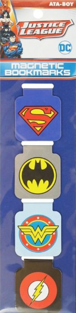 DC -  JUSTICE LEAGUE - MAGNETIC BOOKMARK SET