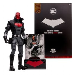 DC MULTIVERSE -  RED HOOD (NEW 52) BLACK & WHITE ACCENT EDITION GOLD LABEL ACTION FIGURE -  MCFARLANE DC MULTIVERSE