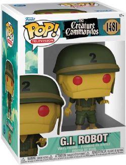 DC -  POP! VINYL FIGURE OF G.I. ROBOT (4 INCH) -  CREATURE COMMANDOS 1481