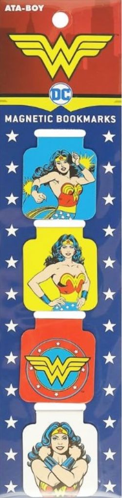 DC -  WONDER WOMAN - MAGNETIC BOOKMARK SET