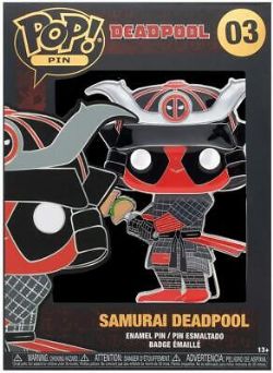 DEADPOOL -  POP! ENAMEL PIN OF SAMURAI DEADPOOL (3 INCH) 03