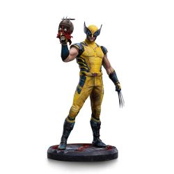 DEADPOOL -  WOLVERINE AND HEADPOOL STATUE - 1/10 -  IRON STUDIOS