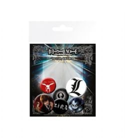DEATH NOTE -  SET OF 6 PINS