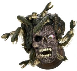 DEATH SAVES -  MEDUSA HEAD -  TROPHY PLAQUE