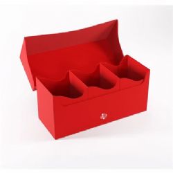 DECK BOX -  TRIPLE DECK HOLDER XL - 300+ - RED -  GAMEGENIC