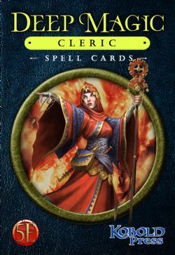 DEEP MAGIC -  CLERIC (ENGLISH) -  SPELL CARDS
