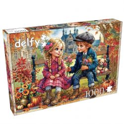 DELFY PUZZLE -  AUTUMN'S TENDER GESTURE (1000 PIECES)