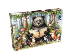 DELFY PUZZLE -  BEAR'S STORYTIME CIRCLE (1000 PIECES)