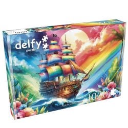 DELFY PUZZLE -  COLORFUL HORIZONS (1000 PIECES)