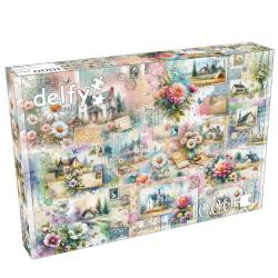 DELFY PUZZLE -  COUNTRY BLISS LETTERS (1000 PIECES)