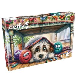 DELFY PUZZLE -  COURAGE UNDER COVER (1000 PIECES)