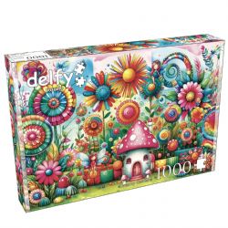 DELFY PUZZLE -  DREAMY GARDEN (1000 PIECES)