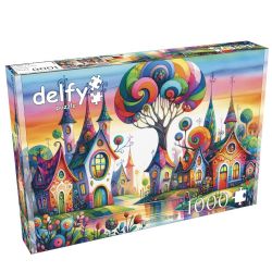 DELFY PUZZLE -  FANTASIA STREET (1000 PIECES)