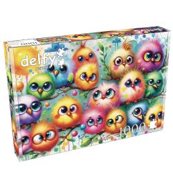 DELFY PUZZLE -  FEATHERS OF FUN (1000 PIECES)