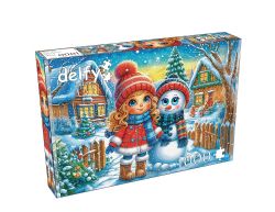 DELFY PUZZLE -  FROSTY FRIENDS FOREVER (1000 PIECES)