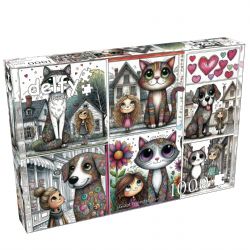 DELFY PUZZLE -  GIANT FRIENDSHIPS (1000 PIECES)