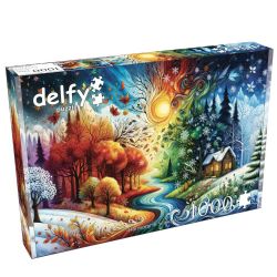 DELFY PUZZLE -  HARMONY IN SEASONS (1000 PIECES)