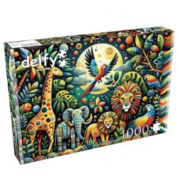 DELFY PUZZLE -  IN THE JUNGLE (1000 PIECES)