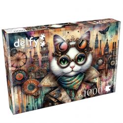 DELFY PUZZLE -  PURRFECT URBANITY (1000 PIECES)