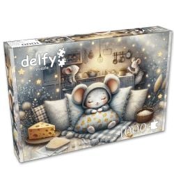 DELFY PUZZLE -  SNUGGLED IN COMFORT (1000 PIECES)