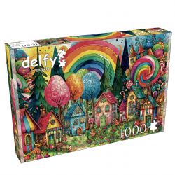 DELFY PUZZLE -  SWEET HOUSES IN THE FOREST (1000 PIECES)