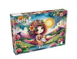 DELFY PUZZLE -  TOES IN WATER (1000 PIECES)