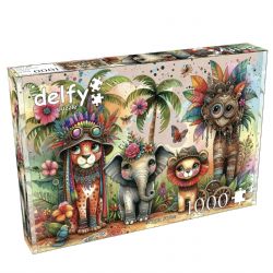 DELFY PUZZLE -  TROPIC STYLE (1000 PIECES)