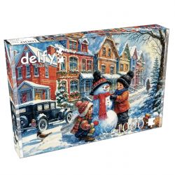 DELFY PUZZLE -  WINTER SCENE (1000 PIECES)