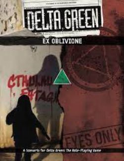 DELTA GREEN -  EX OBLIVIONE (ENGLISH)