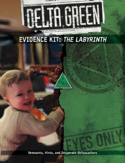 DELTA GREEN -  THE LABYRINTH : EVIDENCE KIT (ENGLISH)