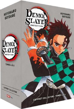 DEMON SLAYER -  COFFRET COLLECTOR TOMES 04 À 06 - ÉDITION 2022 (FRENCH V.)