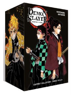 DEMON SLAYER -  COFFRET COLLECTOR TOMES 19 À 23 - ÉDITION 2023 (FRENCH V.)