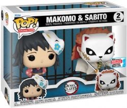 DEMON SLAYER -  POP! VINYL FIGURE OF MAKOMO & SABITO (4 INCH)