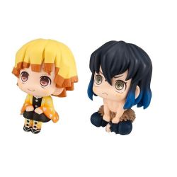 DEMON SLAYER -  ZENITSU AGATSUMA AND INOSUKE HASHIBIRA FIGURE SET -  LOOK UP SERIES