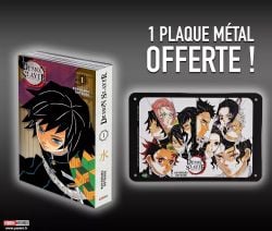DEMON SLAYER -  ÉDITION PILIER SPÉCIALE - AVEC PLAQUE DE MÉTAL (FRENCH V.) 01