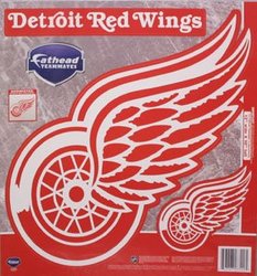 DETROIT RED WINGS -  LOGO - REUSABLE WALL DECAL