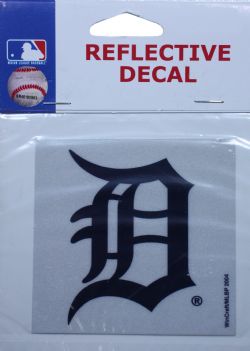 DETROIT TIGERS -  REFLECTIVE STICKER