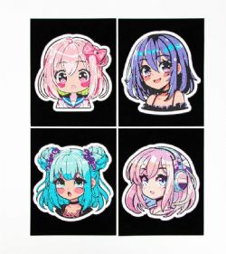 DIAMOND DOTZ -  NEON ANIM GIRLS -  DOTZIES FLOCK