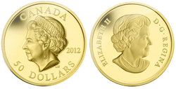 DIAMOND JUBILEE -  THE QUEEN ELISABETH II -  2012 CANADIAN COINS