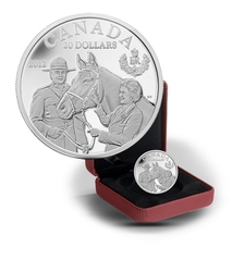 DIAMOND JUBILEE -  THE QUEEN IN CANADA WITH THE ROYAL CANADIAN MOUNTED POLICE -  2012 CANADIAN COINS